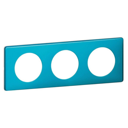 Рамка 3-постовая Legrand Celiane лазурный пунктум 068773