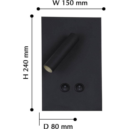 Светодиодный спот Favourite Illusio 2410-2W