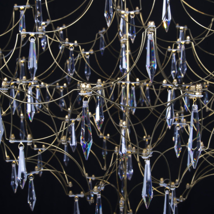 Подвесная люстра Loft IT Mira 10259/1000 Gold Asfour