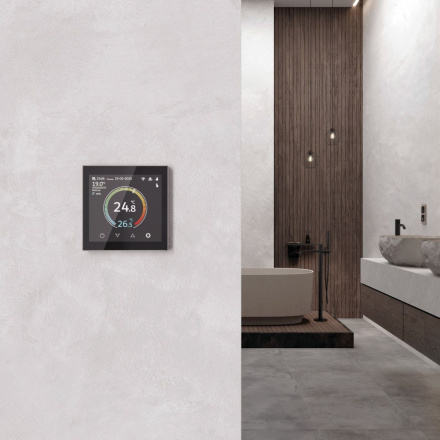 Умный сенсорный терморегулятор с LCD дисплеем Werkel 4690389218347 a071605