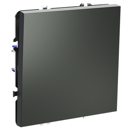 Выключатель с самовозвратом одноклавишный Voltum S70 VLS010606 (титан)