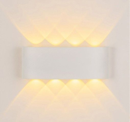 Настенный светодиодный светильник IMEX Cross IL.0014.0001-8 WH