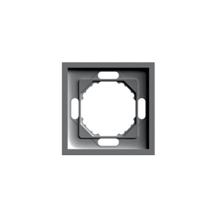 Рамка 1-местная Stekker Эмили PFR00-5001-09 антрацит soft touch 49936