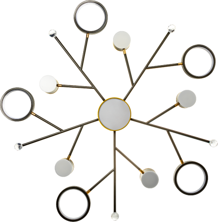 Люстра на штанге Ritter Notte 51596 2