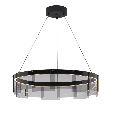 Подвесная люстра Delight Collection Stratos D8825P/M black/smoky