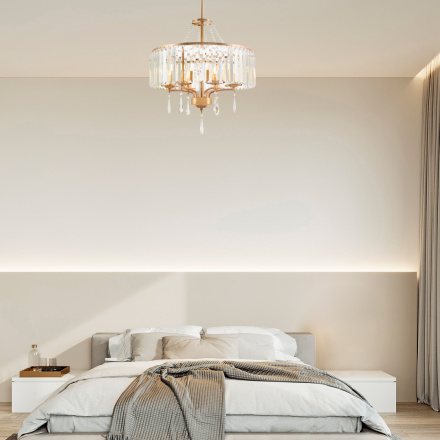 Люстра на штанге Arte Milano Sorrento 371009/6/300/500 GD