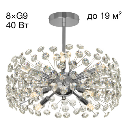 Люстра на штанге Citilux Eletto Betsy EL322CA08.1