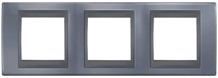 Рамка 3-постовая Schneider Electric Unica Top MGU66.006.297