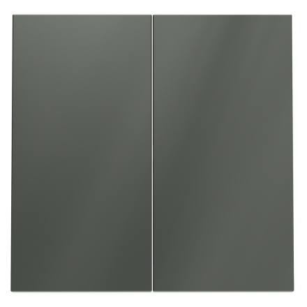 Клавиши для выключателя/переключателя двухклавишного Voltum S70 (титан) VLS000306