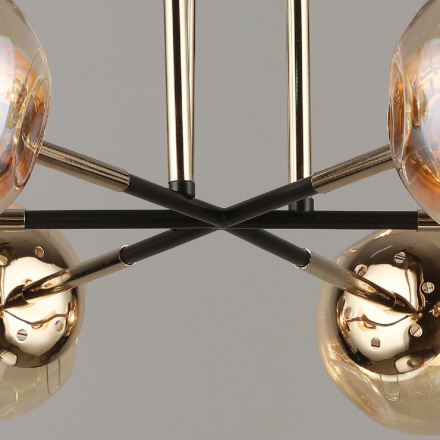 Люстра на штанге Reluce 05014-0.3-06 COFFEE+FGD