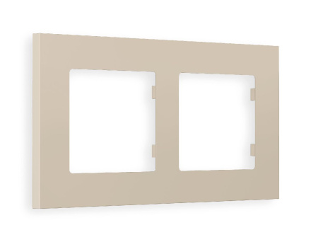 Рамка двухместная Ambrella Volt Qubi AF250362