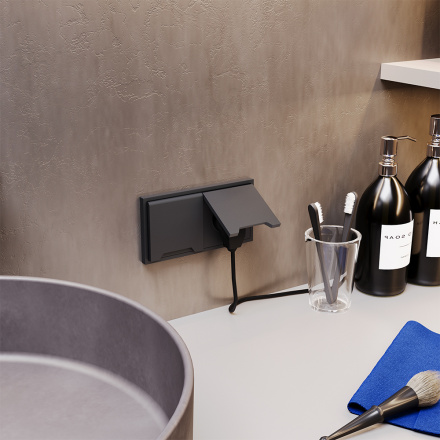 Рамка на 2 поста Voltum S70 VLS100207 (графит)