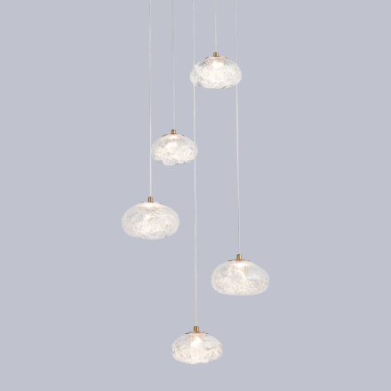 Подвесной светильник Delight Collection P98065-5 antique brass