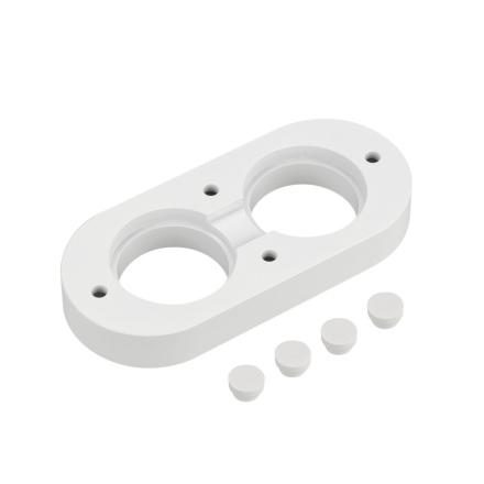 Крепление Arlight ARL-WAVE-1815-S-2-KIT White (Металл) 050426