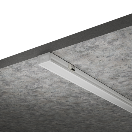 Профиль алюминиевый накладной Wolta WAP-S-16/6/2000-W