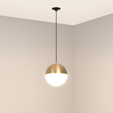 Подвесной светильник Arlight SP-EMISFERO-HANG-BUILT-R150-11W Day4000 (GD, 170 deg, 230V) 056590