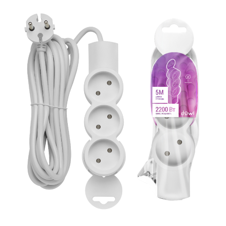 Удлинитель бытовой Duwi 32003 8