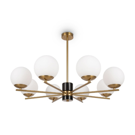Люстра на штанге Freya Marble FR5230PL-08BS