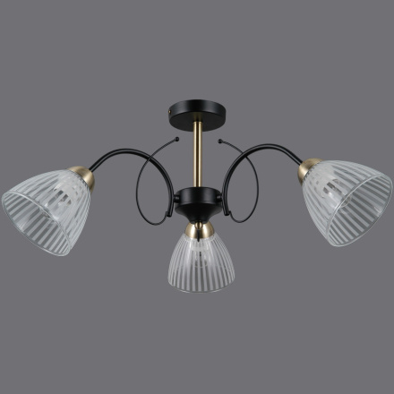 Люстра на штанге Illumico IL0198-3CSQ-79 BK AB