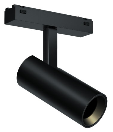 Трековый магнитный светильник iLedex Vision SMART 4825-042-D55-18W-38DG-BK