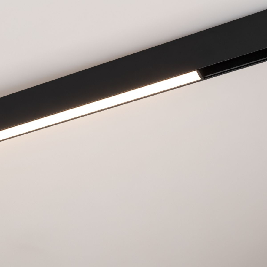 Трековый магнитный светильник Arlight MAG-ORIENT-FLAT-L465-16W Day4000-MIX (BK, 100 deg, 48V, TUYA Zigbee) (IP20 Металл) 053812