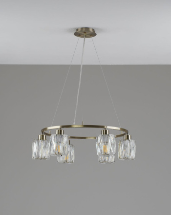 Подвесная люстра Moderli Prismique V11684-6P