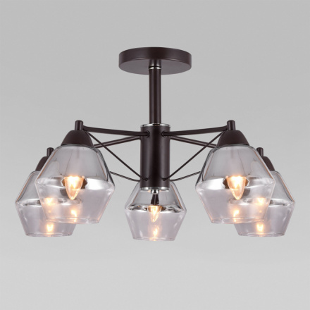 Люстра на штанге Eurosvet Takara 70135/5 кофе a056965