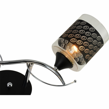 Люстра на штанге Reluce 01316-0.3-02 BK+CR