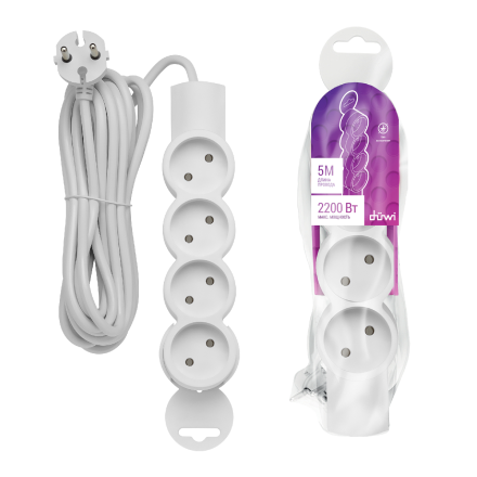 Удлинитель бытовой Duwi 32011 3