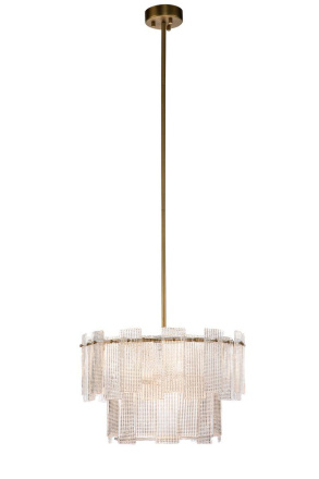 Люстра на штанге Indigo Inverno 12013/6R Brass V000058