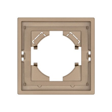 Рамка пластиковая на 1 пост Arlight FRM-TENDO-PL-1-GD 053838