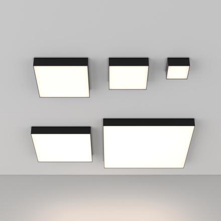 Потолочный светильник Maytoni Zon C032CL-12W4K-SQ-B