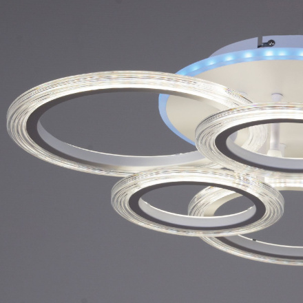 Потолочная люстра Reluce 09812-3.3-3+3A WH (RGB)