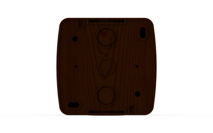 Выключатель двухклавишный с подсветкой ELBI Alsu 504-010600-203