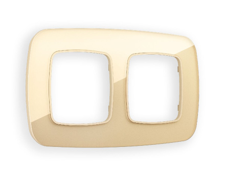 Рамка двухместная Ambrella Volt Radian OF320602