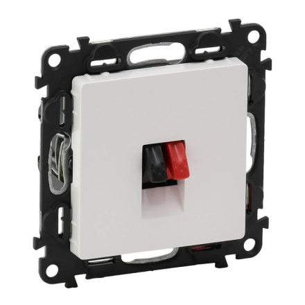 Акустическая розетка Legrand Valena Life белая 753472