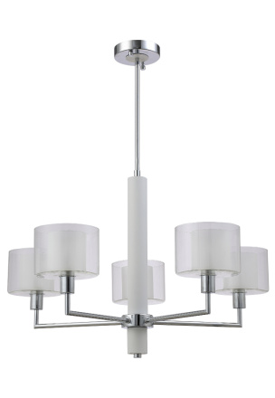 Люстра на штанге Crystal Lux MAESTRO SP-PL5 CHROME