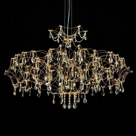 Подвесная люстра Modelux premium ML.7815.1050P GD