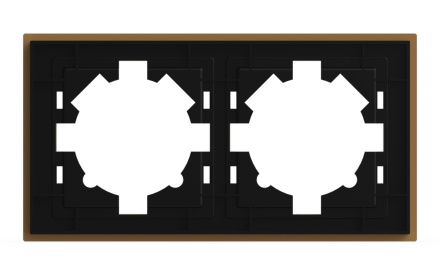 Рамка двухместная ELBI Arya 511-025900-226