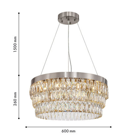 Подвесная люстра Favourite Magnitudo 4715-12P