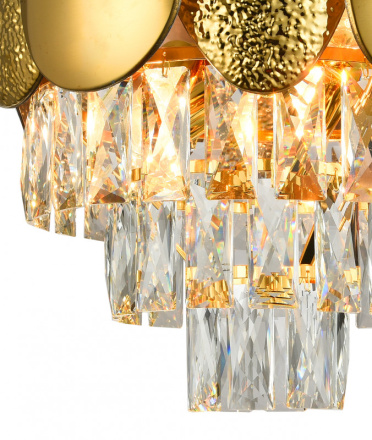 Потолочная люстра Natali Kovaltseva CHIC 81437/6C GOLD