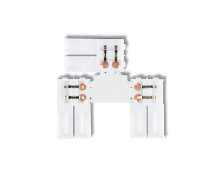 Соединитель T для светодиодной ленты 5050 12/24V (2 конт.) GS6951 (5шт) Ambrella Light Illumination GS6951