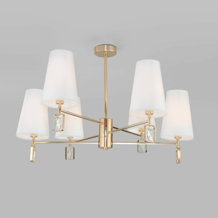 Люстра на штанге Eurosvet Milazzo 60137/6 золото a060128