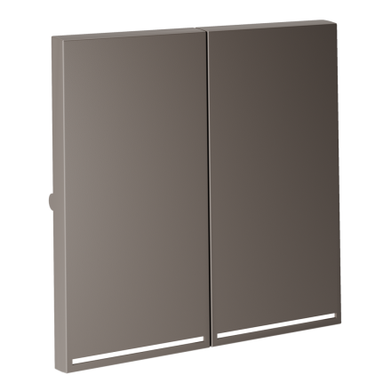 Клавиши для выключателя/переключателя двухклавишного с подсветкой Voltum S70 (капучино) VLS000414