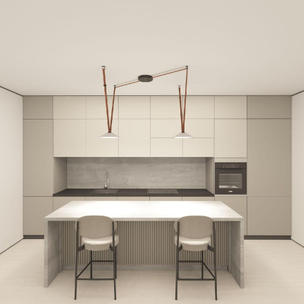 Трековый однофазный светильник Denkirs Belty Flow DK5565-WH+BK