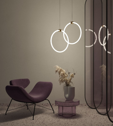 Подвесной светильник Maytoni Anillo MOD315PL-L20G3K