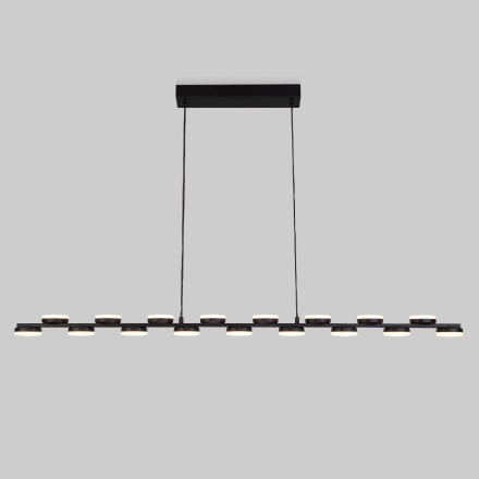 Подвесная люстра Eurosvet Tapioca 90332/17 черный a068076