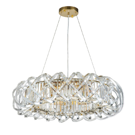 Подвесная люстра Indigo Braccia 12007/10P Gold V000399