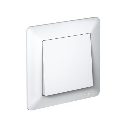 Рамка 1-ая Systeme Electric AtlasDesign Air Белый/дымчатый белый ATN220101