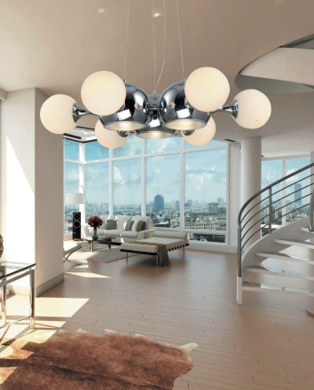 Подвесная люстра Lumina Deco Boategga LDP 081018-9